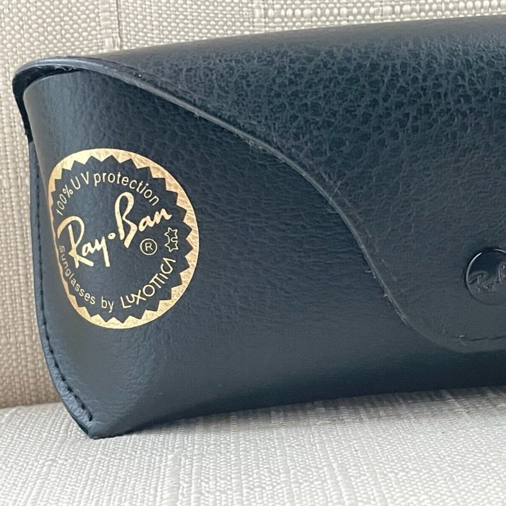 Ray-Ban Case Black Case for Sunglasses Semi Hard Case Authentic Ray-Ban
